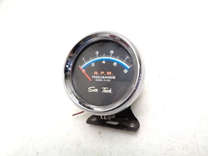VINTAGE 1960'S SUN TACHOMETER 8K TACH W/CUP & MOUNT GM FORD MOPAR ORIG #ST-602 - Picture 1 of 10