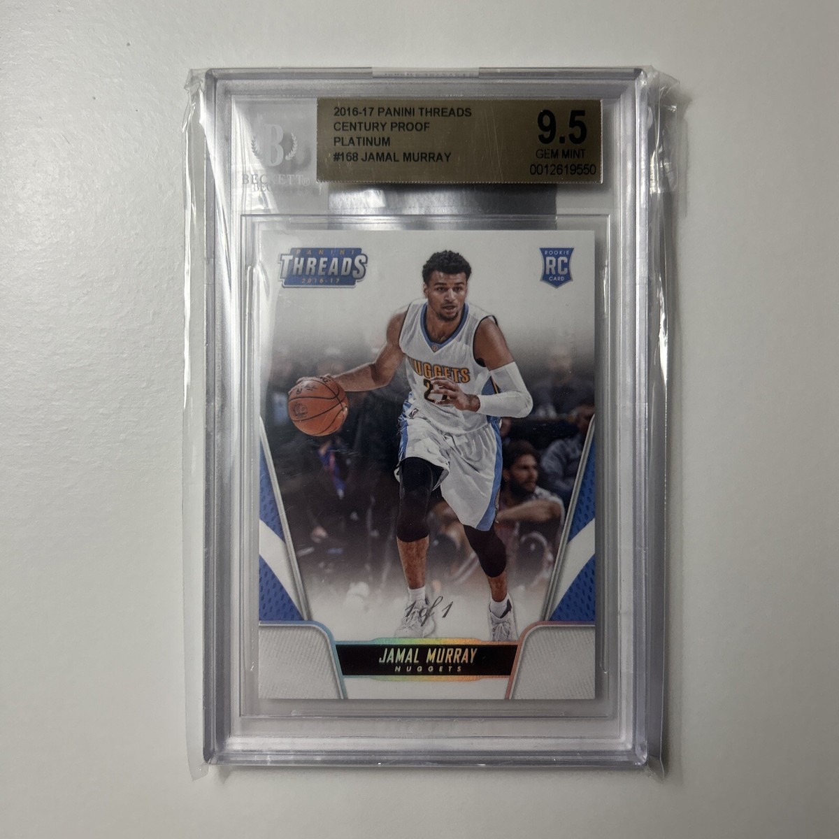Jamal Murray Grade 9.5 Basketball Rookie Sports Trading Jamal Murray Grade 9.5 Basketball Rookie Sports Trading