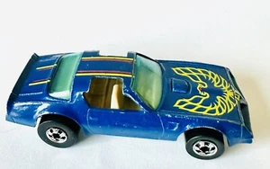 Hot Wheels Blackwall 1980 Hot Bird Alternate Blue Trans Am Pontiac Rare Color - Picture 1 of 8