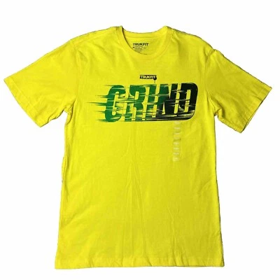 Camiseta para hombre TRUKFIT Grind gráfica Cyber Yellow talla M Foto 1 de 4