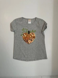 Kleines Mädchen Gymboree Glitzer Kürbis Tshirt XS (4) - Bild 1 von 2