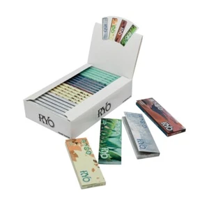 Paquete combinado de 24 paquetes de papel de liar para madera RYO 1 1/4 tamaño 1,25" 77 mm "cuatro cuartos" - Imagen 1 de 7