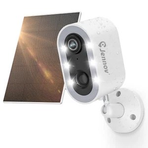 2K 3MP Solar Powered Wireless WiFi Home Outdoor Security IP Camera System Audio - Picture 1 of 12