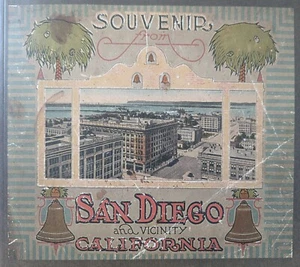 Souvenir Album aus San Diego und Umgebung Kalifornien historisches Buch (F97) - Bild 1 von 3