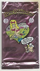 1992 BENCH WARMER SERIES I - EMPTY WRAPPER  - FOOTBALL VARIATION - MODELS - Picture 1 of 1