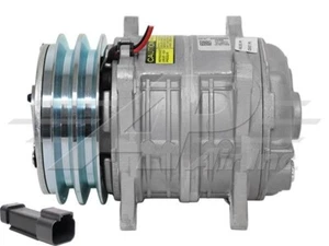 276-9875 New A/C Compressor Fits CAT Skid Steer Loaders - 1 Year Warranty - Picture 1 of 2
