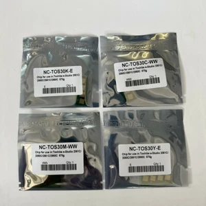 T-FC30 TFC30 Toner Chip for Toshiba e-Studio 2051C, 2551C, 2050C, 2550C Refill - Afbeelding 1 van 6