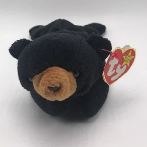 Ty Beanie Babies Blackie The Bear 1994 código de fecha error #2 - Imagen 1 de 3