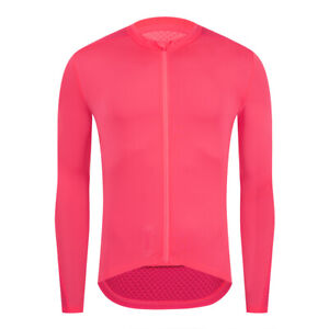 Mens Cycling Jersey Bianchi Long Sleeve Bike Jersey Full Zip Biking MTB Shirts