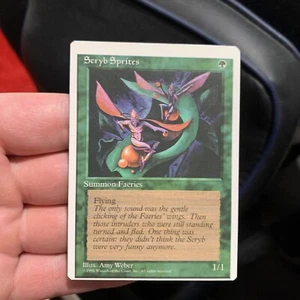 Magic The Gathering Scryb Sprites 4ta edición error casi nuevo - Imagen 1 de 10