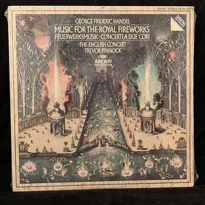 HANDEL Fireworks Music, Concerti a Due Cori - PINNOCK - ARCHIV ST LP 1985 SEALED - Picture 1 of 2