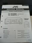 JVC TD-W308BK ORIGINAL SERVICE MANUAL NICE 