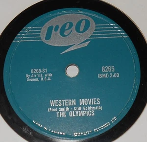 Reo 8265 The Olympics Western Movies / Well 78 RPM E+E+ - Picture 1 of 2