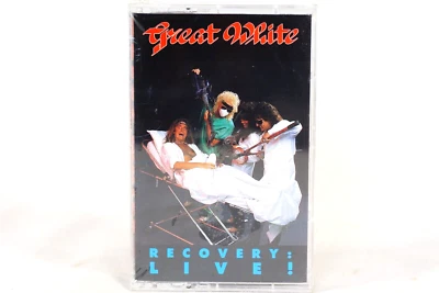 Great White Recovery Live SEALED 1987 Cassette Tape Enigma Records - Image 1 of 4