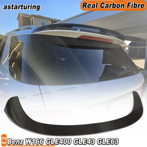 For Benz GLE Class W166 GLE400 GLE43 63 Carbon Fiber Rear Roof Spoiler Wing - Bild 1 von 13