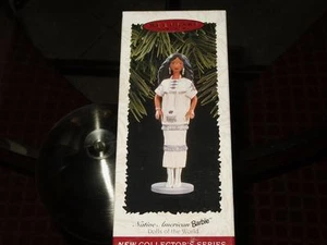 "Barbie" Hallmark Keepsake Ornament "Native American" 1996 New/Boxed - Picture 1 of 3