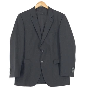 Strellson Finest Virgin Wool Suit Black Blazer Jacket Men Bl7 Size EU 50 UK 40 - Picture 1 of 7