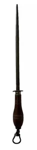 Toldeo Blade Knife Sharpener with Wood Handle 18” Long Total 12.5” Blade Vintage - Picture 1 of 16