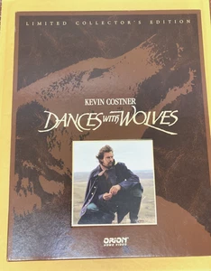 Signed by Kevin Costner—Dances With Wolves Limited Collectors Ed. VHS Box - Picture 1 of 6