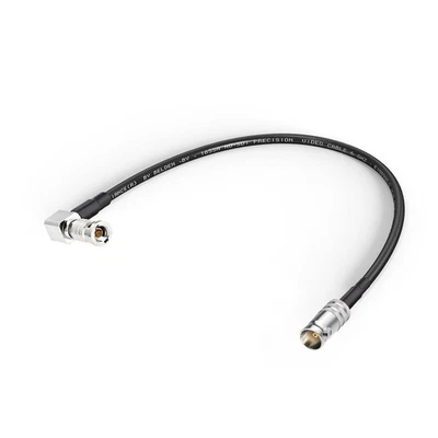 Belden 3G/6G Micro HD BNC Angle Male/Plug to BNC Female SDI Cable 30 cm for HDTV - Image 1 of 4