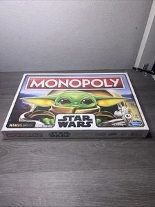Star Wars The Mandalorian Monopoly Baby Yoda Board Game NEW SEALED - Picture 1 of 4