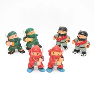 Mini figuras vintage 1990 Soma 1,5" Ninja Fighters - Lote de 6 - Imagen 1 de 7