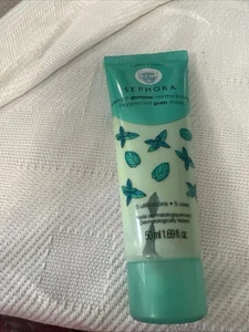 Sephora Face Mask 1.69 oz Peppermint Gum Dermatologically Tested Italy Made NIB - Picture 1 of 2