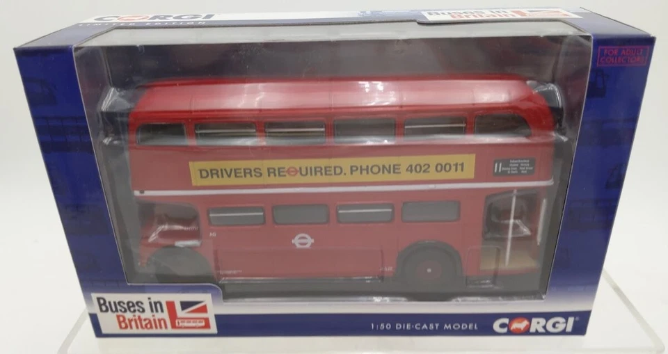 Corgi CC25910 1:50 AEC Routemaster London Transport Rt 11 Liverpool Street Bus - Image 1 of 1