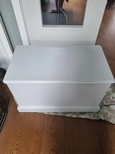 Solid Oak Blanket Box Storage Chest - Picture 1 of 2