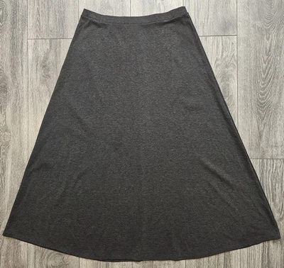 Falda midi gris vintage años 90 Y2k NINETY para mujer talla pequeña informal oficina ropa de trabajo Foto 1 de 4