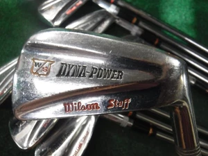 Muy bonito juego de plancha vintage Wilson Staff Dyna Powered 2-PW Reg - Imagen 1 de 11