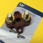 8 mm Power post stud Twin Red 48 Volt DC LV4214R