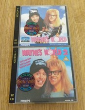 Wayne's World 1 & 2 Philips CD-i Digital Video Films Bundle - Free P&P