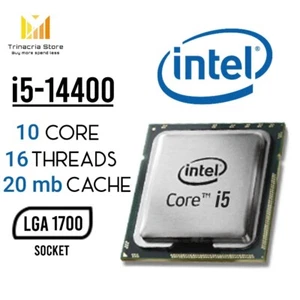 Intel Core i5-14400 4.7GHz (Turbo) 20MB Cache LGA 1700 Raptor Lake Tray - No Box - Foto 1 di 1