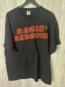 VINTAGE WWF STONE COLD STEVE AUSTIN RAGIN REDNECK T TEE SHIRT XL 2000s - Picture 1 of 8