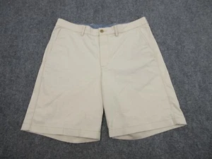 LL Bean Shorts Mens Adult 35 Beige Chino Pocket Casual Comfort Outdoors 35x20 - Picture 1 of 12