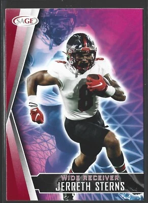 2022 Sage High Series #140 Jerreth Sterns Rookie Card RC Western Kentucky Bucs - Image 1 of 4