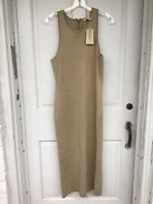 Michael Kors NWT’s sparkly gold Stretch sleeveless back zip gown size XL.