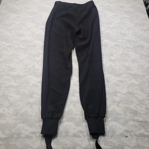 LaCrosse Pants Mens Medium Black Fleece Drawstring Outdoors Cold Weather - Picture 1 of 10