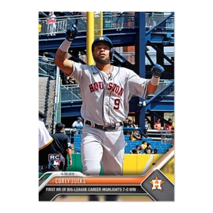 Corey Julks - 2023 MLB TOPPS NOW Card 107 - RC Rookie 1st Career HR Home run - Picture 1 of 2
