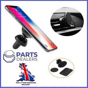 CAR AIR VENT MAGNETIC PHONE HOLDER UNIVERSAL MOBILE PHONE TABLET MOUNT STAND - Picture 1 of 6