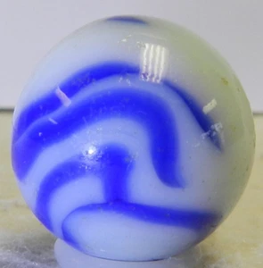 #16301m Vintage Alley Agate Shooter Marble .97 Inches - Picture 1 of 12