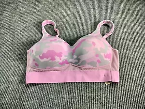 Rhonda Shear Woman Bra XL PinkMulticolor Padded Full Coverage Straps Camo Design - Picture 1 of 8