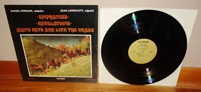 DANIEL PINKHAM-Epiphanies-Revelations-Man's Days-ORGAN-Joan Lippincott-NM lp! - Image 1 of 4