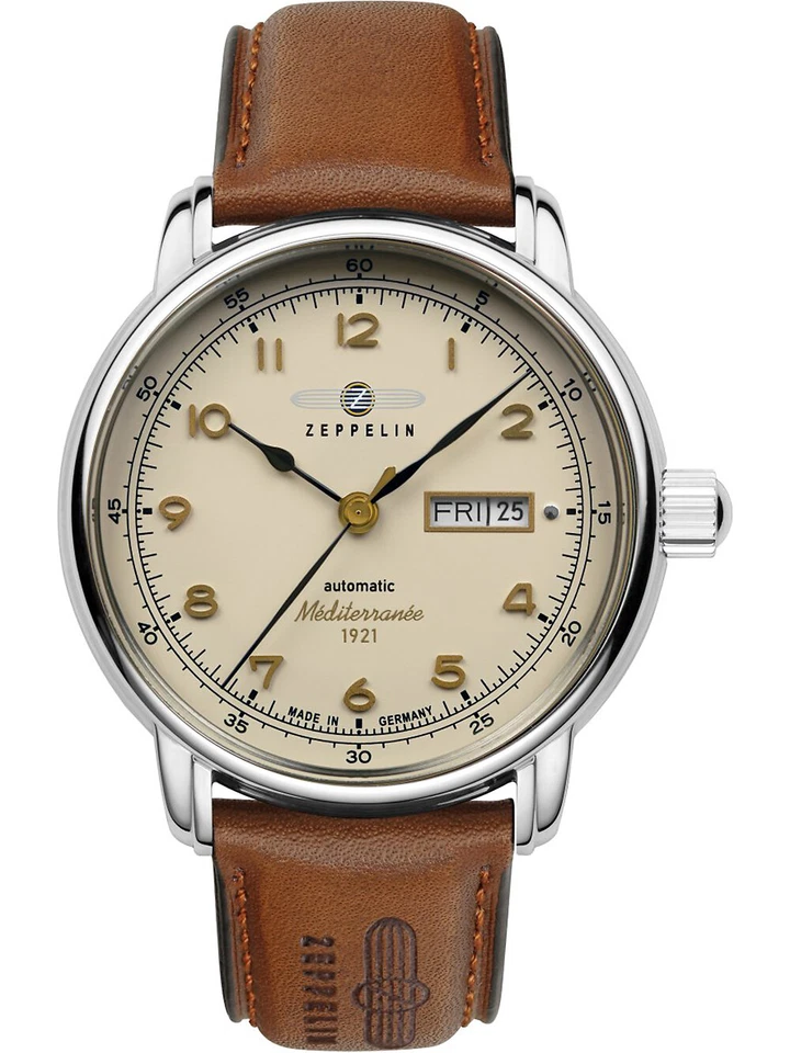 Zeppelin Méditerranée Men's Automatic Watch 9664-5