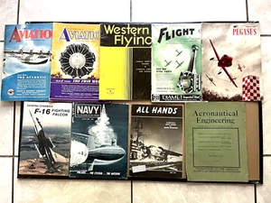 Old Lot Aviation Books / Magazine 1930’s-70’s - Picture 1 of 6