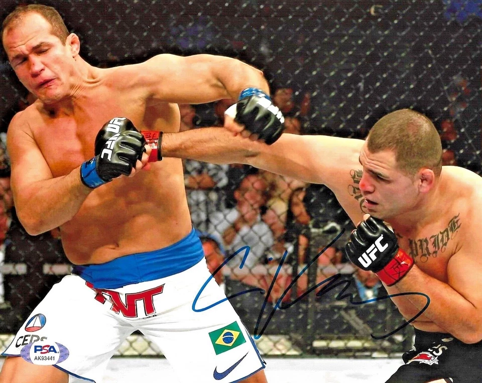 Cain Velasquez UFC WWE Heavyweight Signed Auto 8x10 Photo PSA/DNA COA #1 - Image 1 of 1