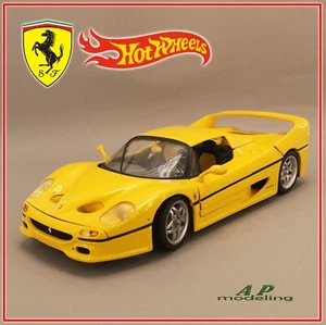 modellino auto 1:18 Ferrari f50 della hot whweels modellini da collezione usato - Foto 1 di 7