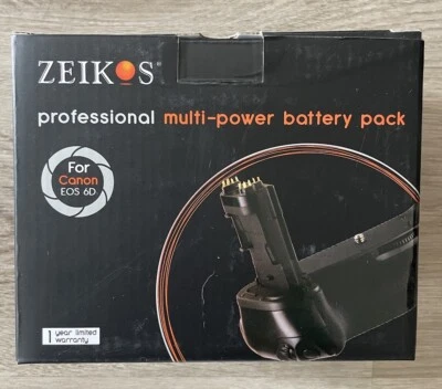 Zeikos ZE-CBG6D Multi-Power Battery Grip for Canon EOS 6D - Image 1 of 4
