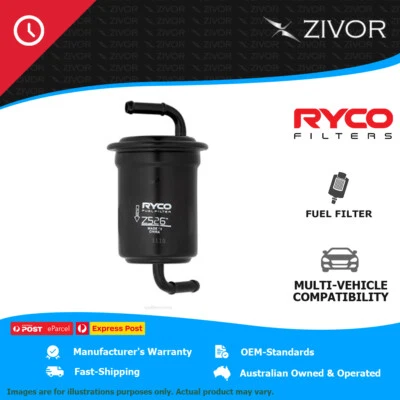 New RYCO Fuel Filter In-Line For NISSAN BLUEBIRD 910 2.0L CA20S Z526 - image 1 of 4